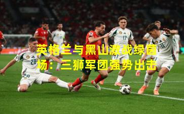 英格兰与黑山激战绿茵场：三狮军团强势出击