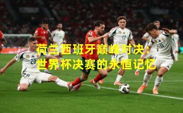 荷兰西班牙巅峰对决：世界杯决赛的永恒记忆